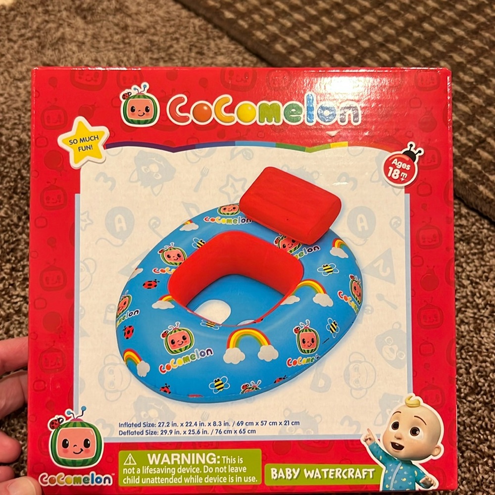 COPY - NWT Cocomelon water seat